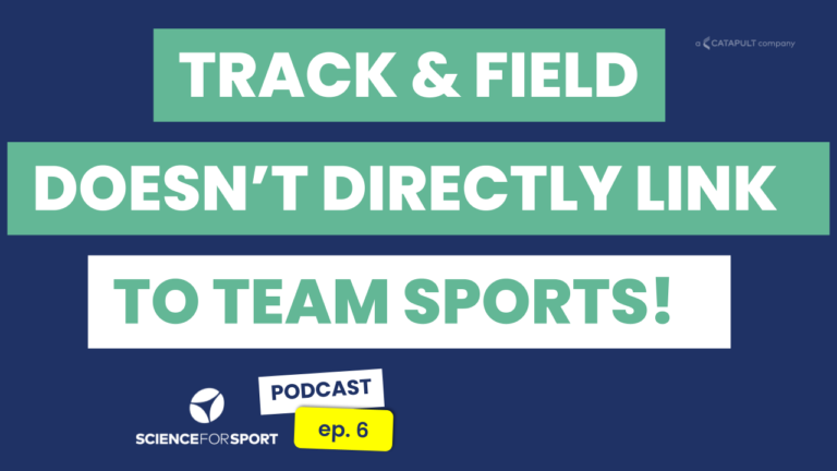 6: Developing match-winning speed in team sports